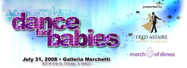 Dance for Babies |
July 31, Galleria Marchetti - 825 W. Erie,
Chicago